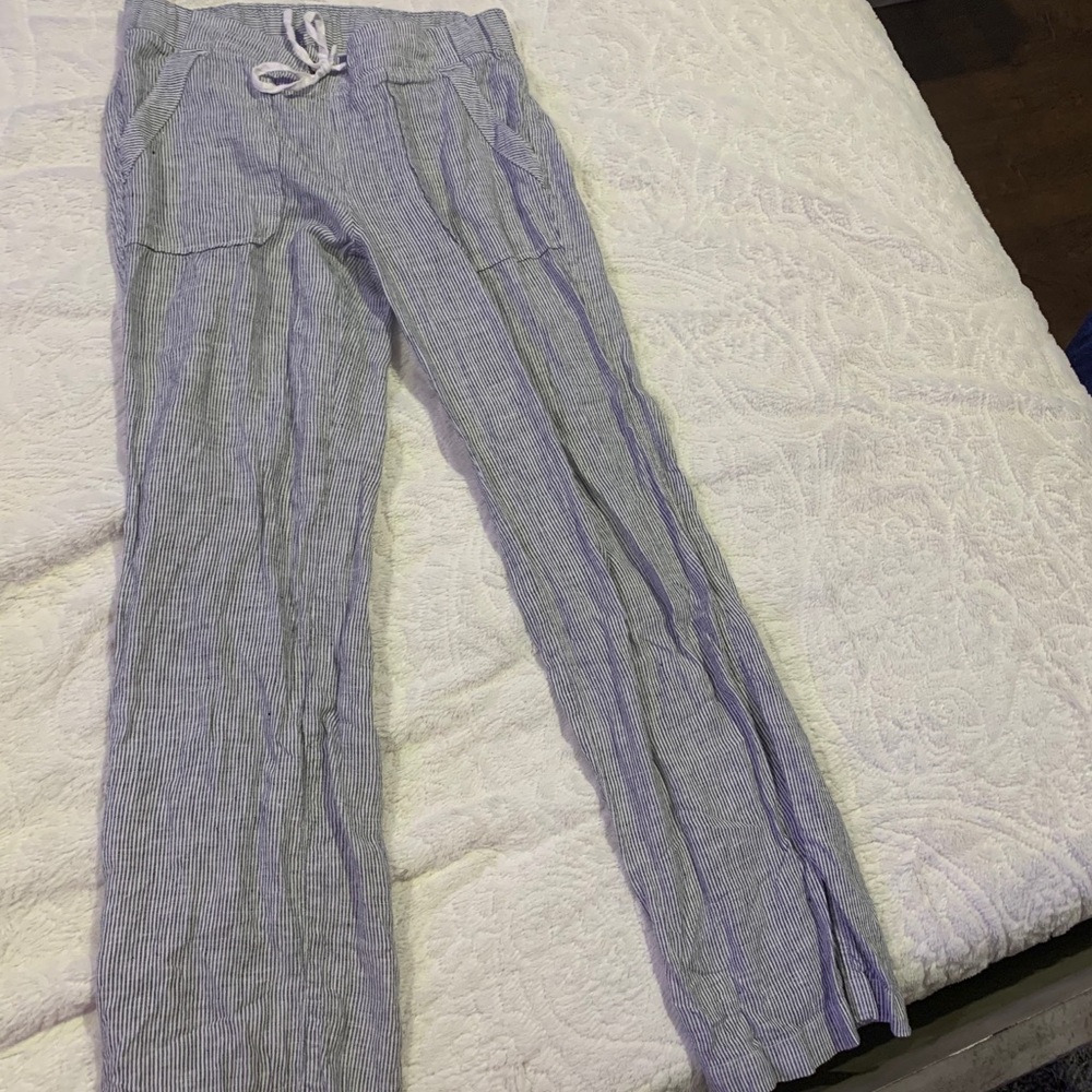 athleta striped pants